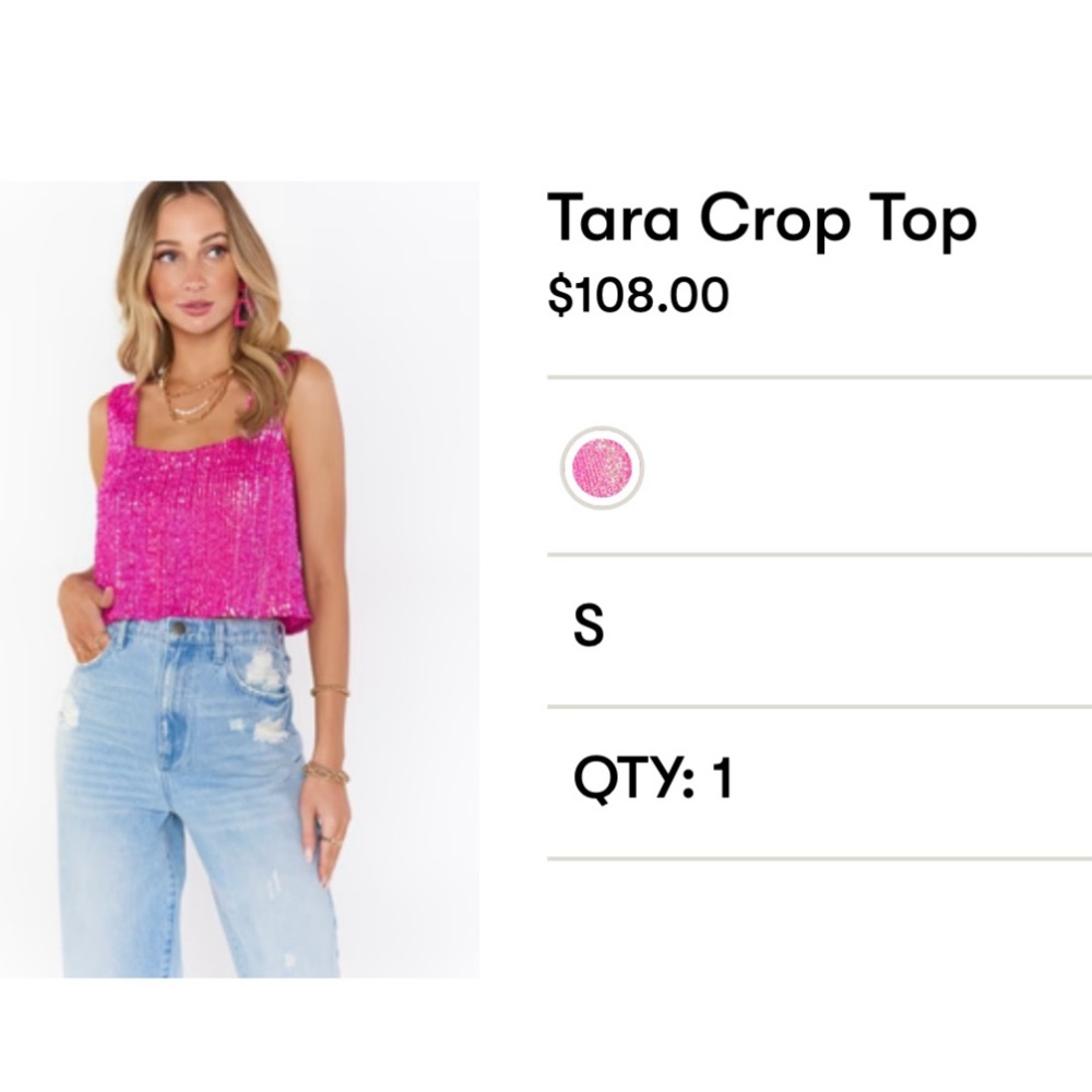 Show Me Your MuMu Vibrant Pink Crop Top